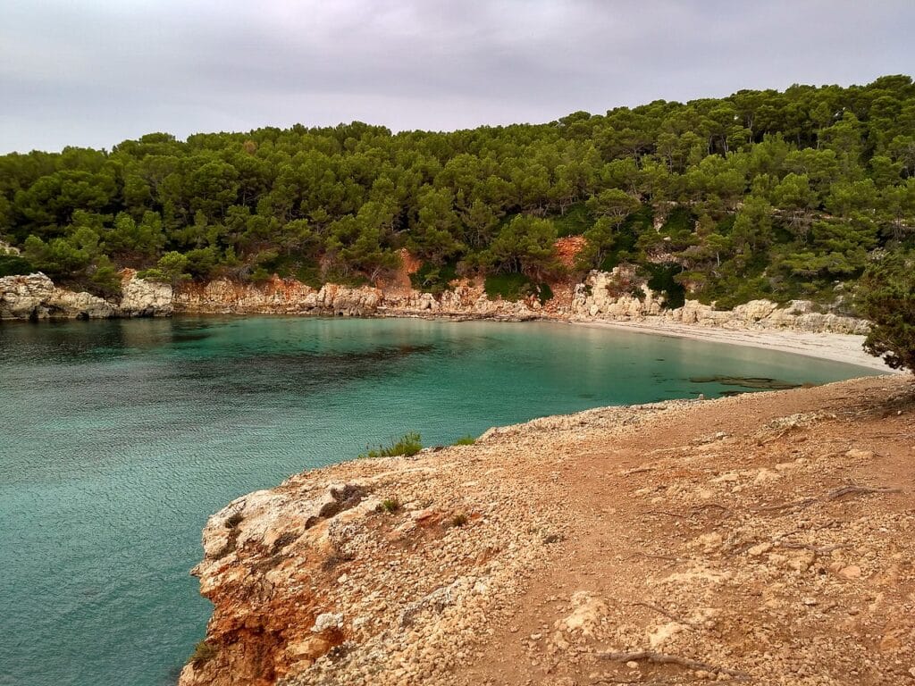 Cala Escorxada en Menorca