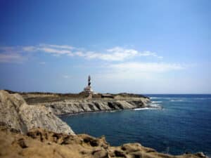 Faro Favaritx Salbufera Grau